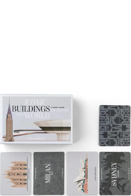 MEMO GAME PRINTWORKS PW00450 ICONIC BUILDINGS