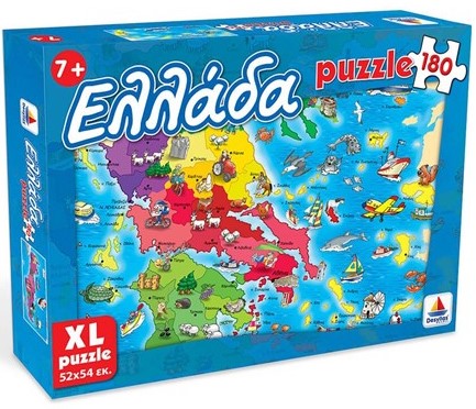 ΡUΖΖLΕ 180ΤΕΜ.ΔΕΣΥΛΛΑΣ ΧΑΡΤΗΣ ΕΛΛΑΔΑΣ