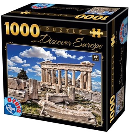 PUZZLE 1000ΤΕΜ.DISCOVER EUROPE-ΑΚΡΟΠΟΛΗ