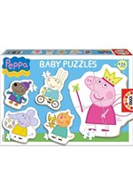 PUZZLE 5*(3-4-5)TEM.EDUCA BABY PEPPA 15622