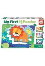 PUZZLE 4*(5-6-7-8)ΤΕΜ.EDUCA MY FIRST PUZZLES ΖΩΑ ΤΗΣ ΖΟΥΓΚΛΑΣ