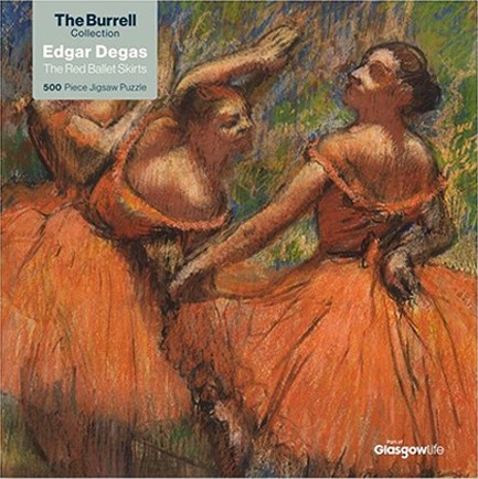 PUZZLE 500 ΤΕΜ.FLAME TREE DEGAS-RED BALLET SKIRTS