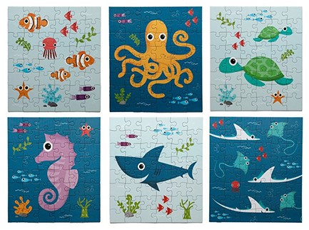 PUZZLE 48TEM.PUCKATOR SPLOSH SEALIFE JIG01