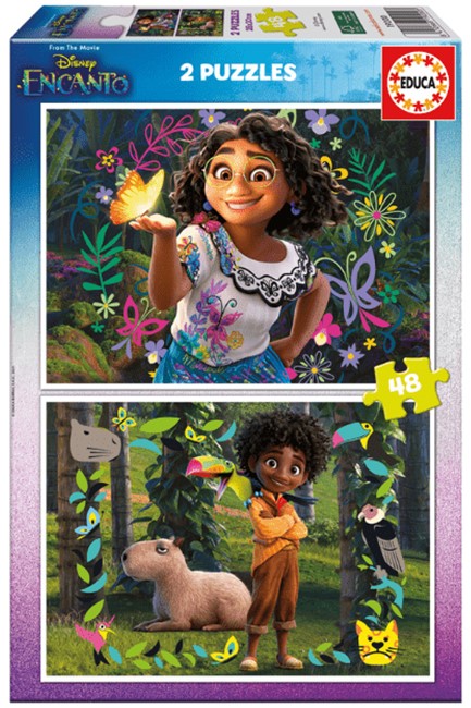 PUZZLE 2*48TEM.EDUCA ENCANTO DISNEY 19200