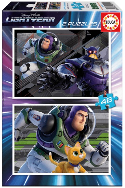 PUZZLE 2*48TEM.EDUCA LIGHTYEAR DISNEY 19315