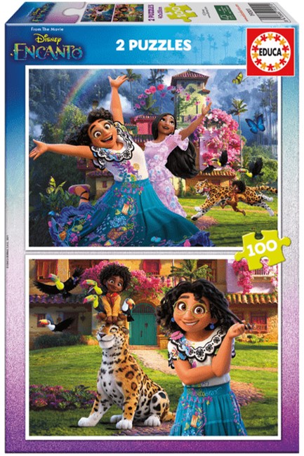 PUZZLE 2*100TEM.EDUCA ENCANTO DISNEY 19201