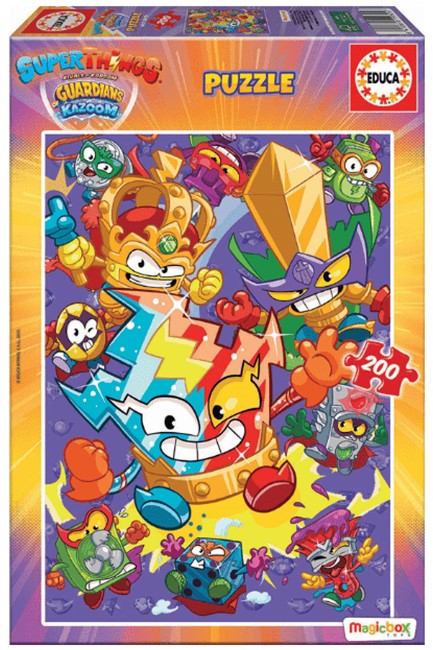 PUZZLE 200TEM.EDUCA SUPERTHINGS 19301
