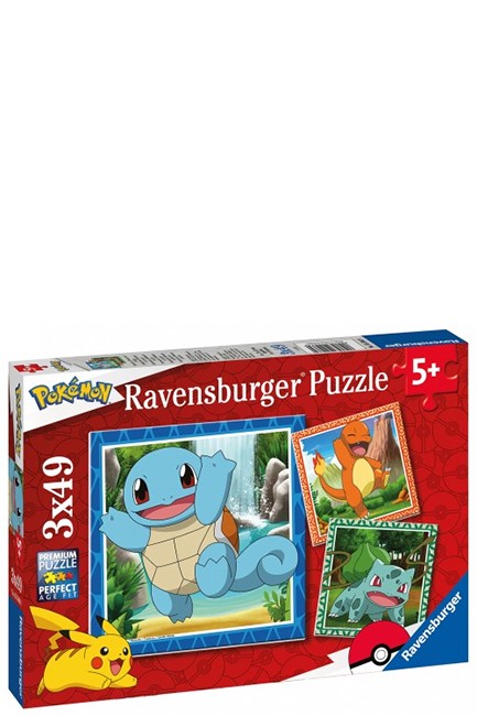 PUZZLE 3*49TEM.POKEMON