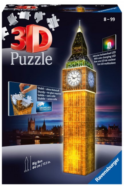 PUZZLE 3D 216ΤΕΜ.NIGHT EDITION BIG BEN