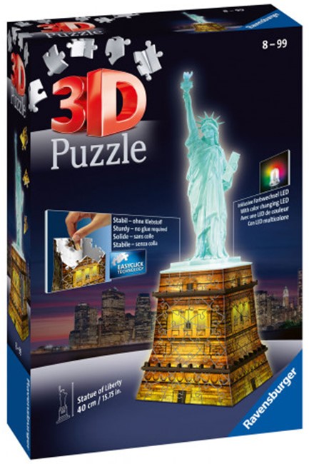 PUZZLE 3D 108ΤΕΜ.NIGHT EDITION ΑΓΑΛΜΑ ΕΛΕΥΘΕΡΙΑΣ