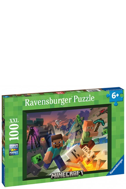 PUZZLE 100ΤΕΜ.XXL MONSTER MINECRAFT
