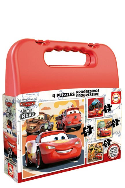 ΡUΖΖLΕ 4*(12-16-20-25) ΕDUCΑ ΒΑΛΙΤΣΑΚΙ CARS