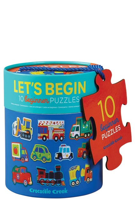 PUZZLE 10*2 ΤΕΜ.CROCODILE CREEK LET'S BEGIN-ΟΧΗΜΑΤΑ