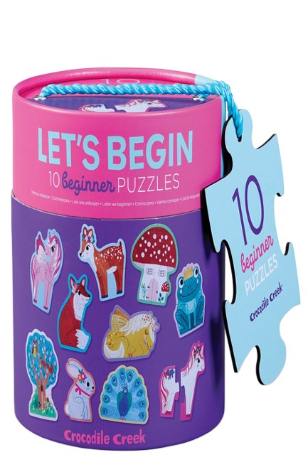 PUZZLE 10*2 ΤΕΜ.CROCODILE CREEK LET'S BEGIN-ΜΟΝΟΚΕΡΩΣ