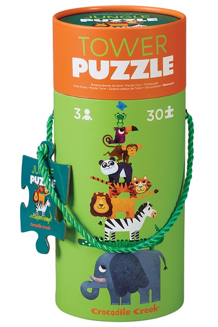 PUZZLE 30 ΤΕΜ.CROCODILE CREEK TOWER PUZZLE-ΖΟΥΓΚΛΑ