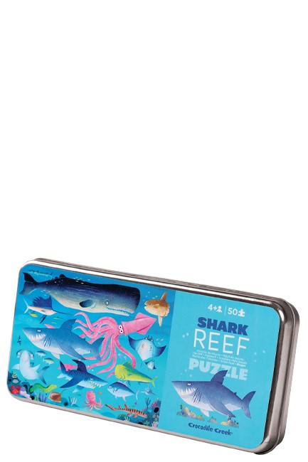 PUZZLE 50 ΤΕΜ.CROCODILE CREEK TIN PUZZLE-ΚΑΡΧΑΡΙΕΣ