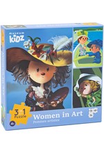 PUZZLE 3*(36-48-56) ΤΕΜ.TODAY IS ART DAY MUSEUM KIDZ WOMEN IN ART