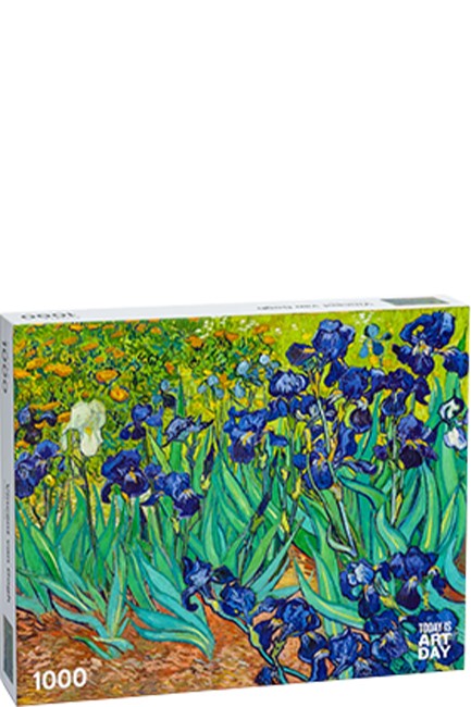 PUZZLE 1000 TEM.TODAY IS ART DAY VINCENT VAN GOGH-IRISES