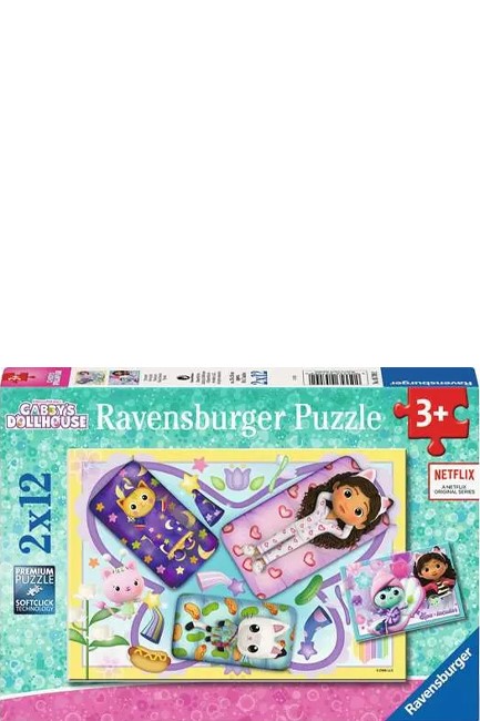 PUZZLE 2*12ΤΕΜ.GABBY'S DOLLHOUSE