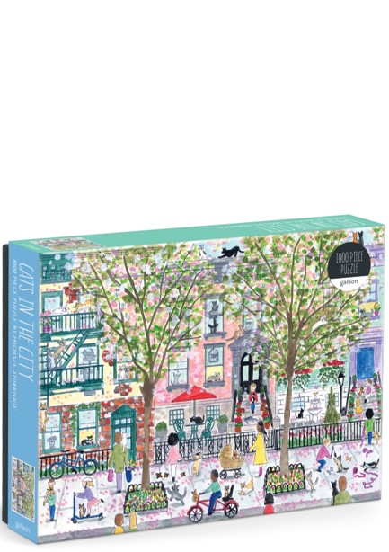 PUZZLE 1000 ΤΕΜ.GALISON-MICHAEL STORRINGS CATS IN THE CITY