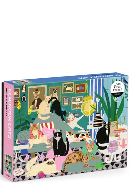 PUZZLE 1000 ΤΕΜ.GALISON-GLAMOUR CATS
