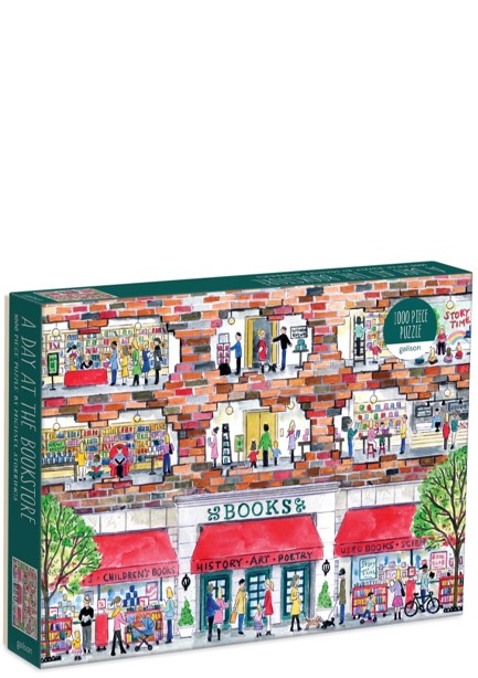 PUZZLE 1000 ΤΕΜ.GALISON-MICHAEL STORRINGS A DAY AT THE BOOKSTORE