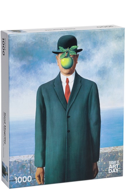PUZZLE 1000 TEM.TODAY IS ART DAY RENE MAGRITTE-SON OF MAN