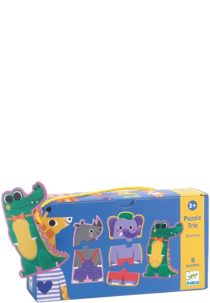 PUZZLE 3*8 DJECO TRIO ΣΑΒΑΝΑ