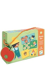 PUZZLE 3*12 DJECO DUO ΜΑΘΑΙΝΩ ΝΑ ΜΕΤΡΩ