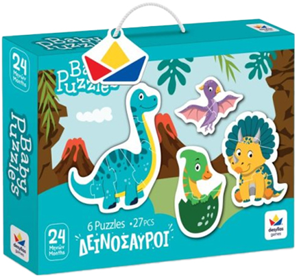 PUZZLE 27ΤΕΜ.BABY-ΔΕΙΝΟΣΑΥΡΟΙ