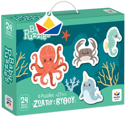 PUZZLE 27ΤΕΜ.BABY-ΖΩΑ ΤΟΥ ΒΥΘΟΥ