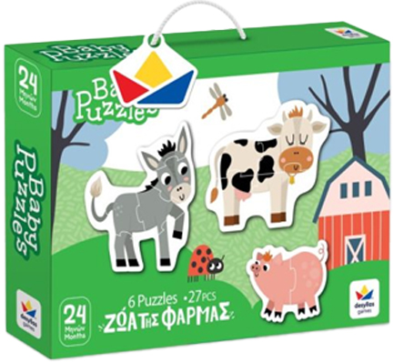 PUZZLE 27ΤΕΜ.BABY ΖΩΑ ΤΗΣ ΦΑΡΜΑΣ