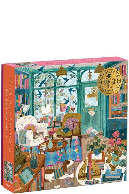 PUZZLE 500 ΤΕΜ.GALISON-BOOKSHOP AFTERNOON