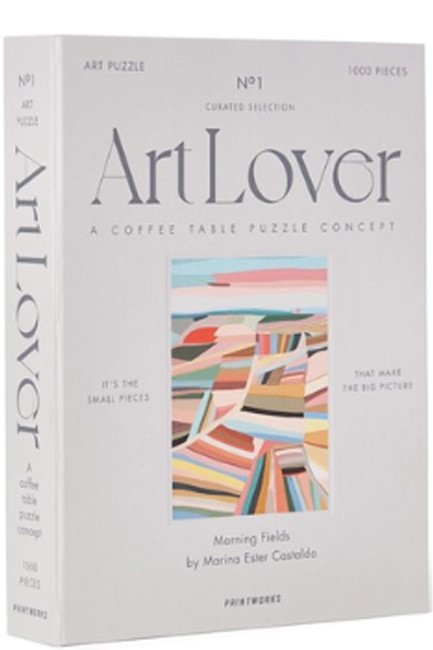 PUZZLE 1000 ΤΕΜ.PRINTWORKS ART LOVER BOOK PUZZLE-MORNING FIELDS