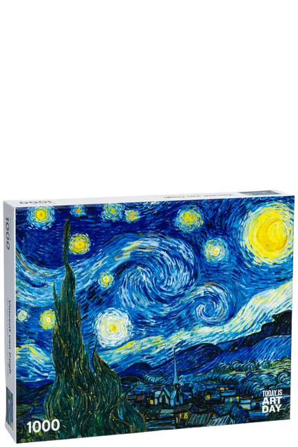 PUZZLE 1000 TEM.TODAY IS ART DAY VINCENT VAN GOGH-STARRY NIGHT