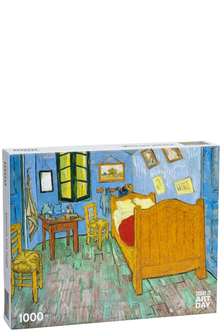 PUZZLE 1000 TEM.TODAY IS ART DAY VINCENT VAN GOGH-BEDROOM IN ARLES