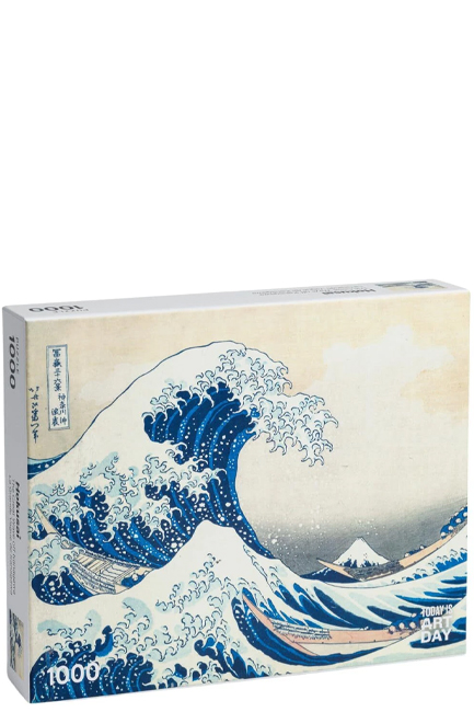 PUZZLE 1000 TEM.TODAY IS ART DAY HOKUSAI-THE GREAT WAVE