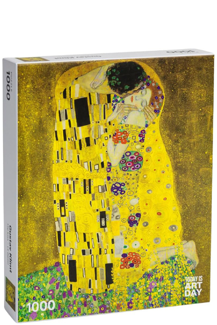 PUZZLE 1000 TEM.TODAY IS ART DAY GUSTAV KLIMT-THE KISS