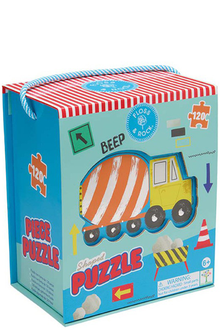 PUZZLE FLOSS AND ROCK 120 ΤΕΜ.CONSTRUCTION