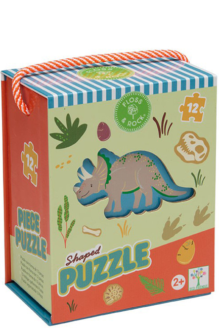 PUZZLE FLOSS AND ROCK 12 ΤΕΜ.DINO