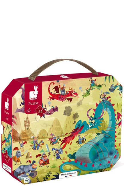 PUZZLE 54 ΤΕΜ.JANOD ΔΡΑΚΟΙ ΣΕ ΒΑΛΙΤΣΑ