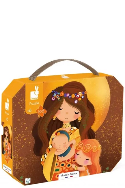 PUZZLE 100 ΤΕΜ.JANOD ΕΜΠΝΕΥΣΜΕΝΟ ΑΠΟ KLIMT ΣΕ ΒΑΛΙΤΣΑ