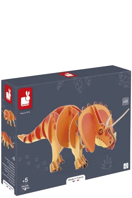 PUZZLE 32 ΤΕΜ.JANOD 3D ΤΡΙΚΕΡΑΤΟΠΑΣ