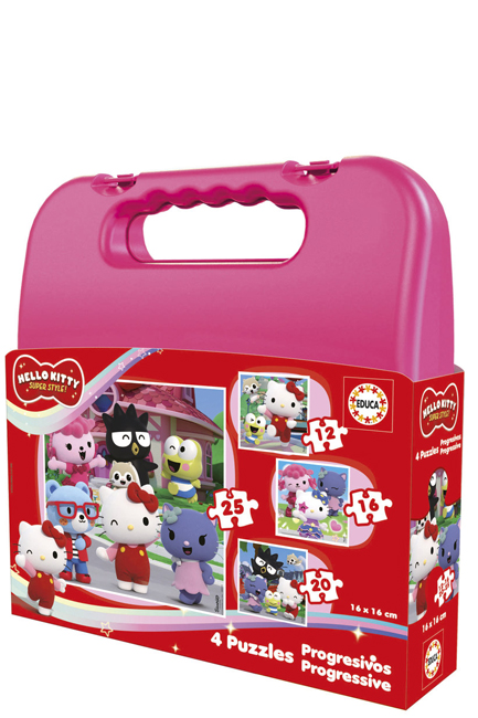 PUZZLE 4*(12-16-20-25) EDUCA ΒΑΛΙΤΣΑΚΙ HELLO KITTY
