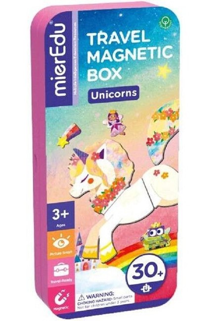 ΜΑΓΝΗΤΙΚΟ ΠΑΙΧΝΙΔΙ ΤΑΞΙΔΙΟΥ MIER EDU UNICORNS