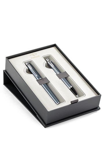 PARKER SET I.M.CORE (ΣΤΥΛΟ+ROLLER) CT BLUE GREY