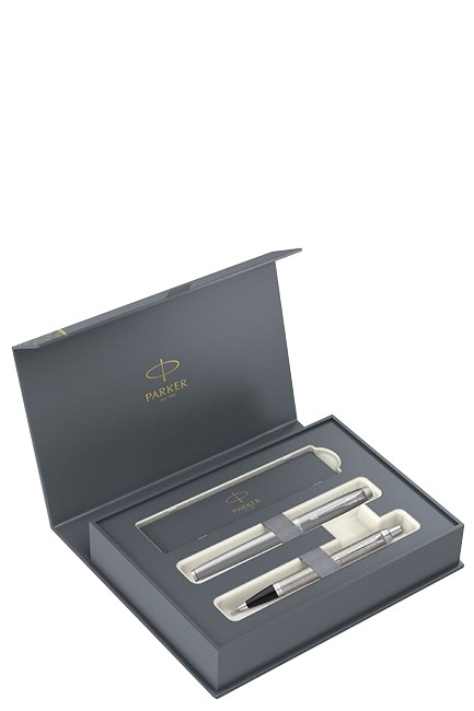 PARKER SET I.M.ESSENTIAL (ΣΤΥΛΟ+ROLLER) CT STAINLESS STEEL