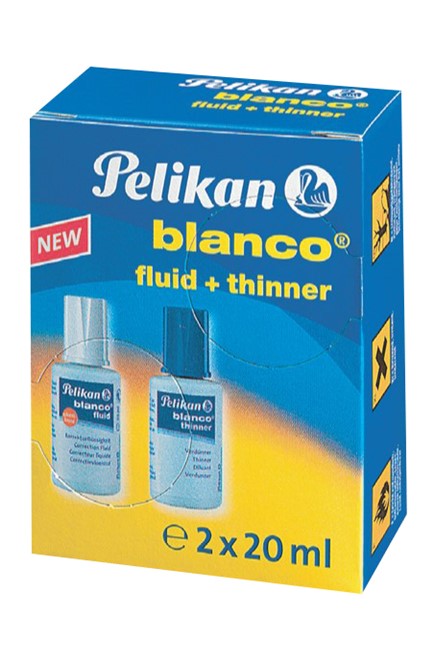 ΔΙΟΡΘΩΤΙΚΟ ΥΓΡΟ + ΔΙΑΛΥΤΙΚΟ 20 ml.SET PELIKAN