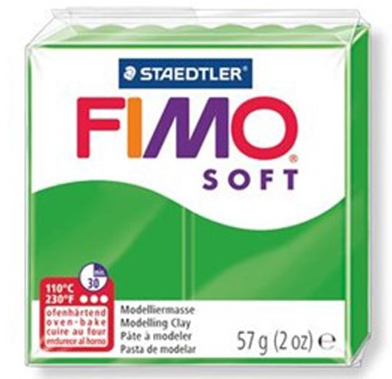 ΠΟΡΣΕΛΑΝΗ ΣΥΝΘΕΤΙΚΗ FIMO 56ΓΡ. -53 TROPICAL GREEN