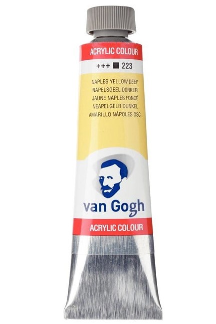 ΑΚΡΥΛΙΚΟ VAN GOGH T9 40ML 223 NAPLES YELLOW DEEP